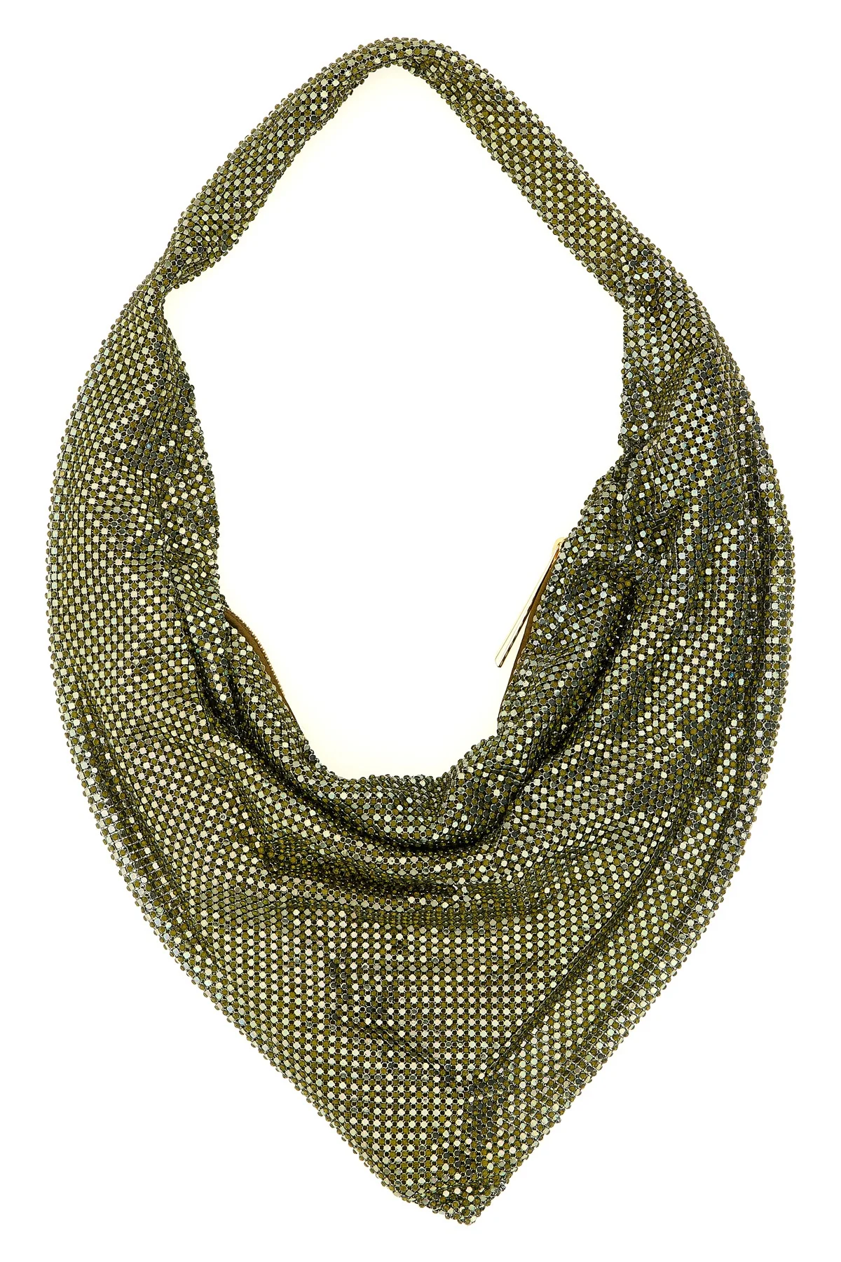 BENEDETTA BRUZZICHES OS benedetta bruzziches ursula shoulder bag stands out for its soft triangle shape