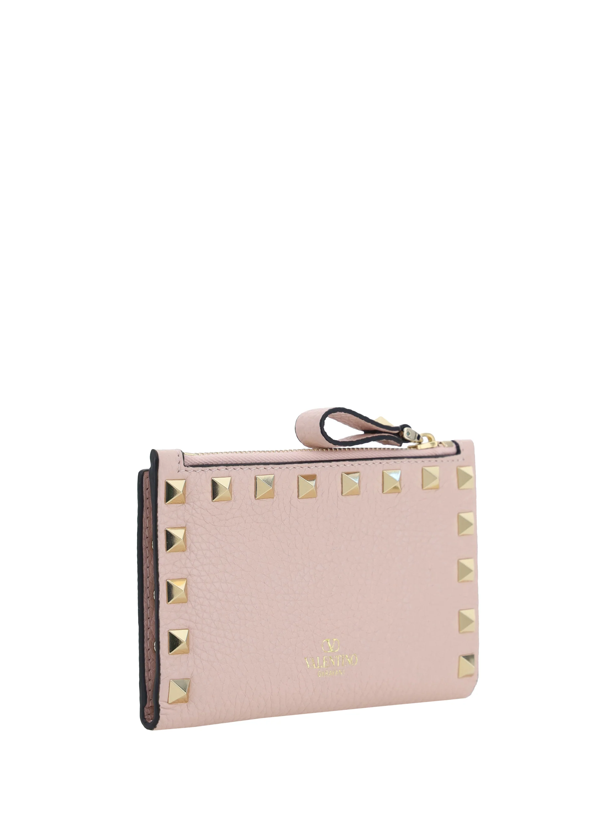 VALENTINO GARAVANI OS rockstud zip card holder
