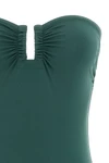 the eres cassiopee bandeau one-piece swimsuit redefines seaside elegance through