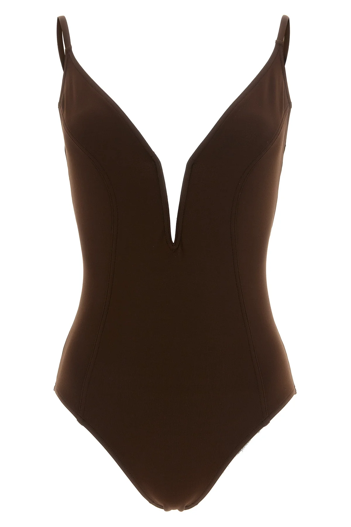 galbe eres s one-piece swimsuit defines the silhouette through impeccable constr