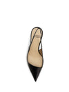 asymmetric slingback pumps