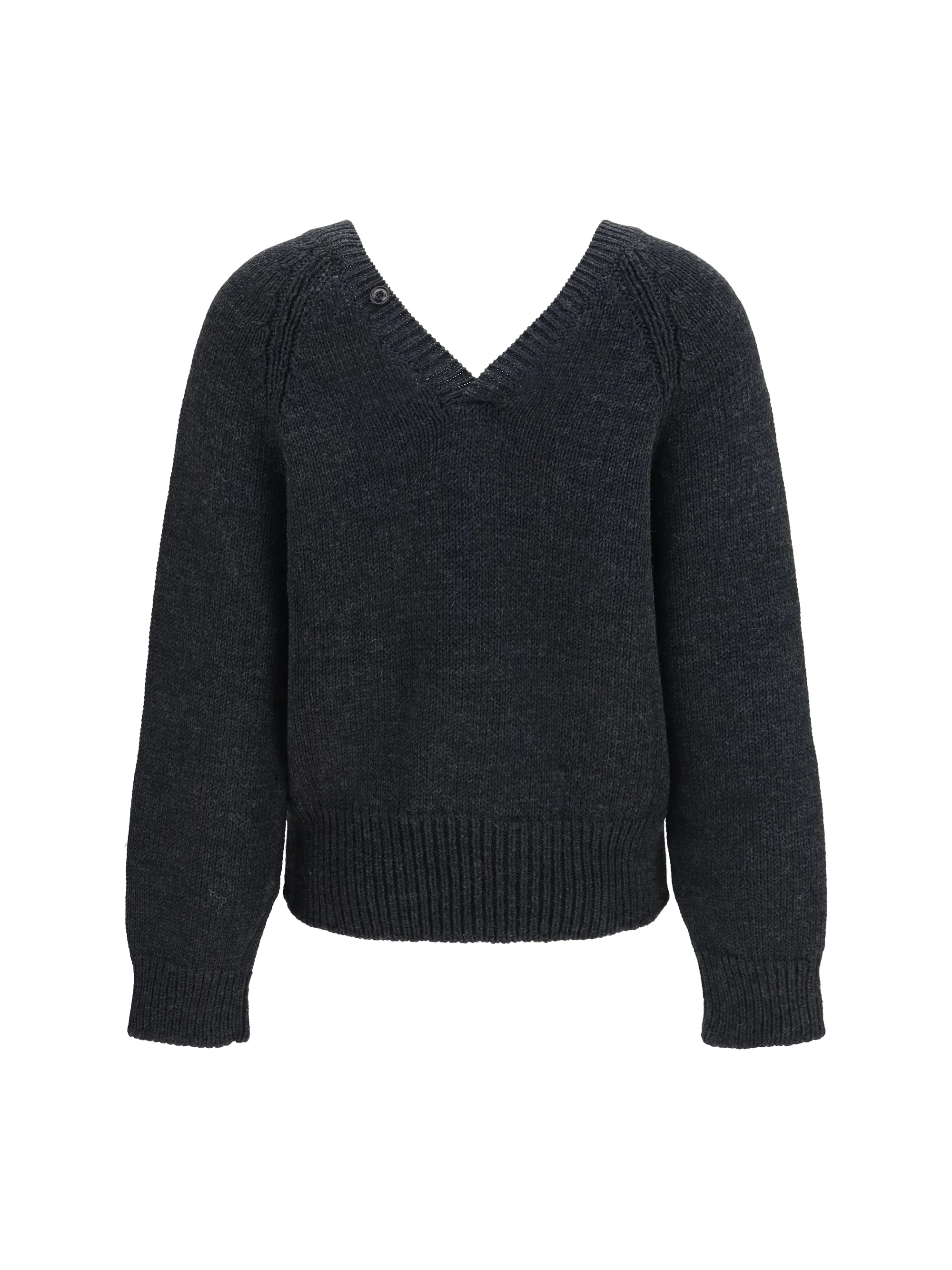 country henley merino cardigan