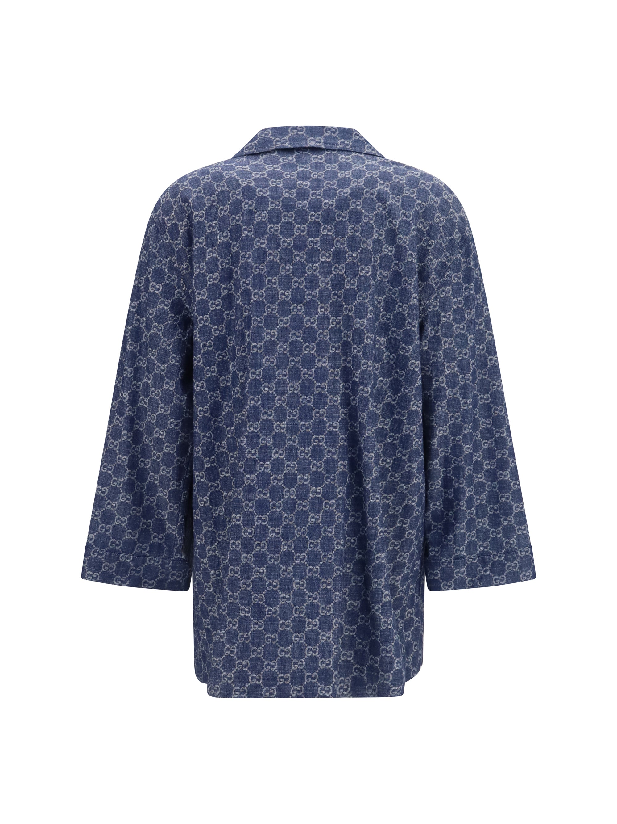 gg jacquard cotton jacket
