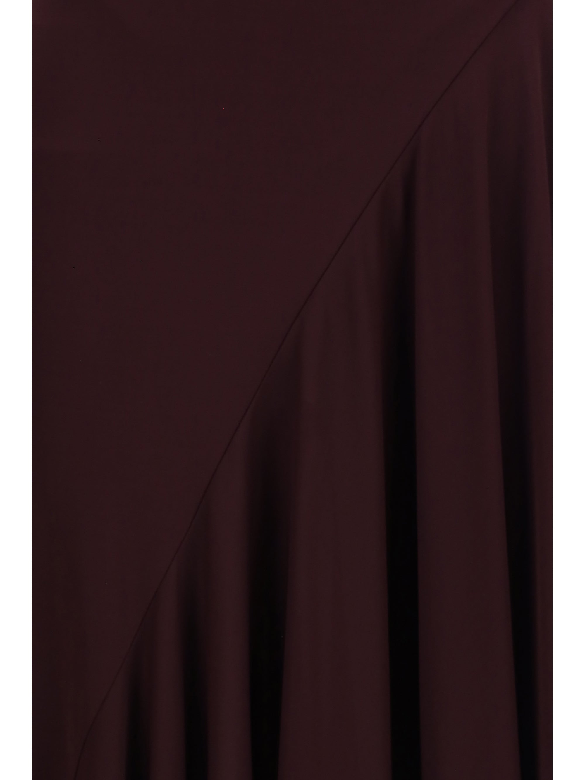 asymmetric fluid jersey dress