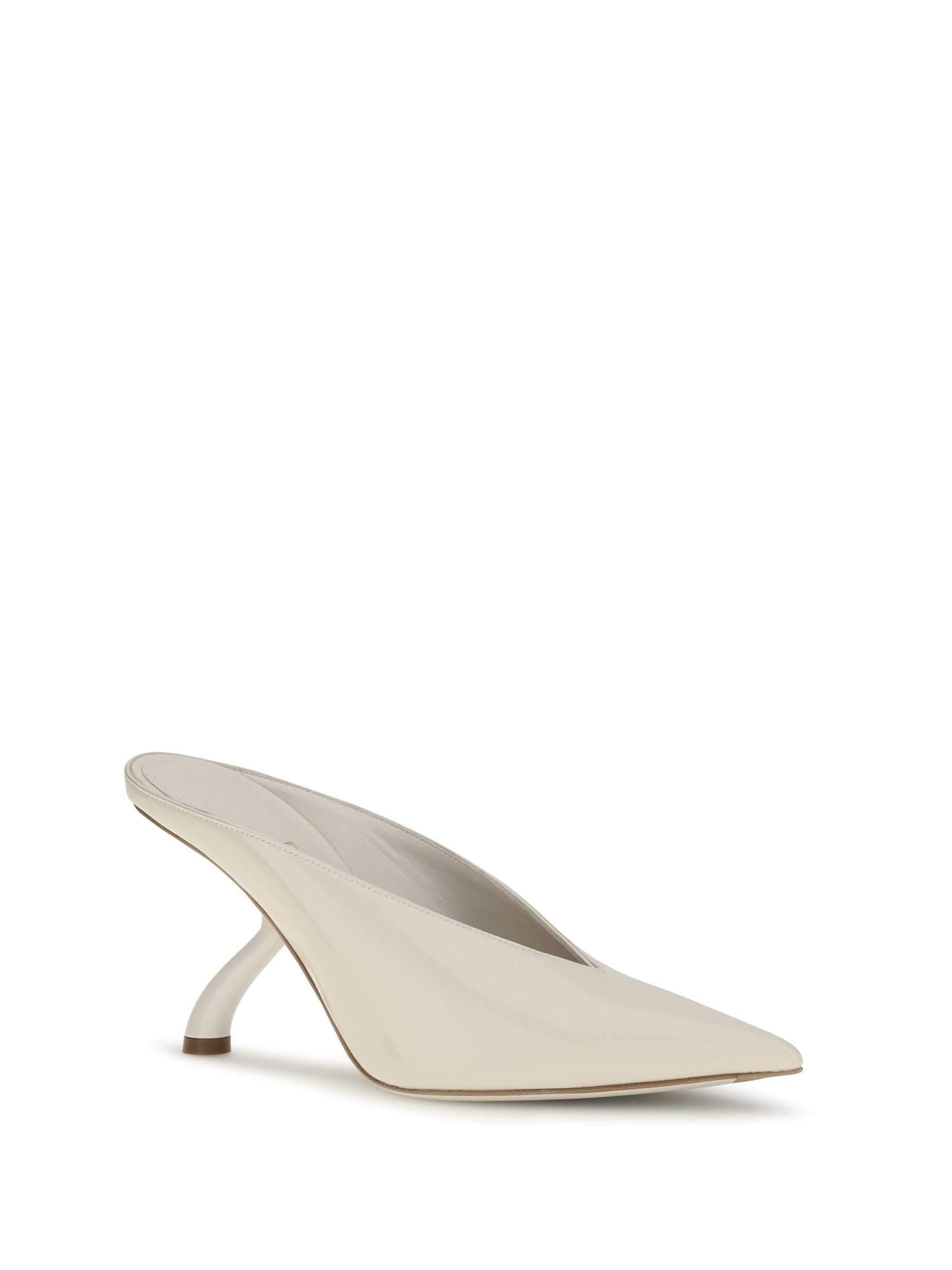 FERRAGAMO 6.5 s sculpted heel mules