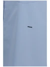 oversized shirt with pocket and embroidered logo