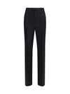 silk faille pants