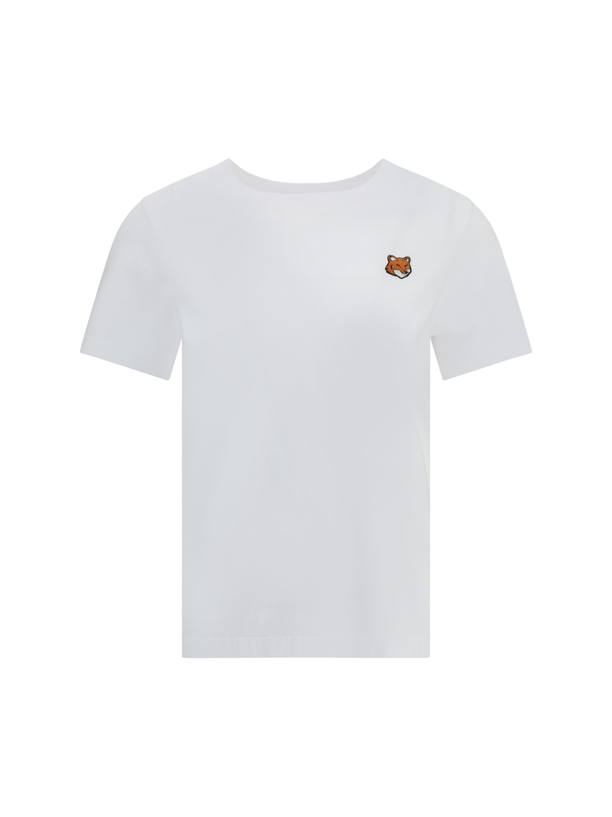 MAISON KITSUNÉ L fox head regular t-shirt