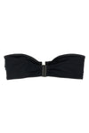 show bikini top in peau douce* fabric