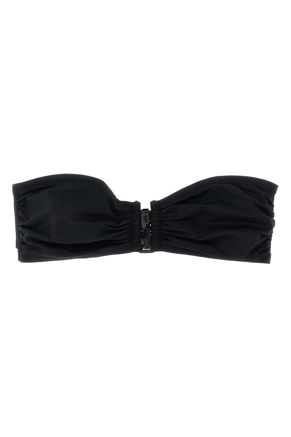 show bikini top in peau douce* fabric