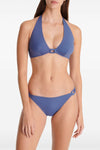 navire triangle bikini top in peau douce* fabric