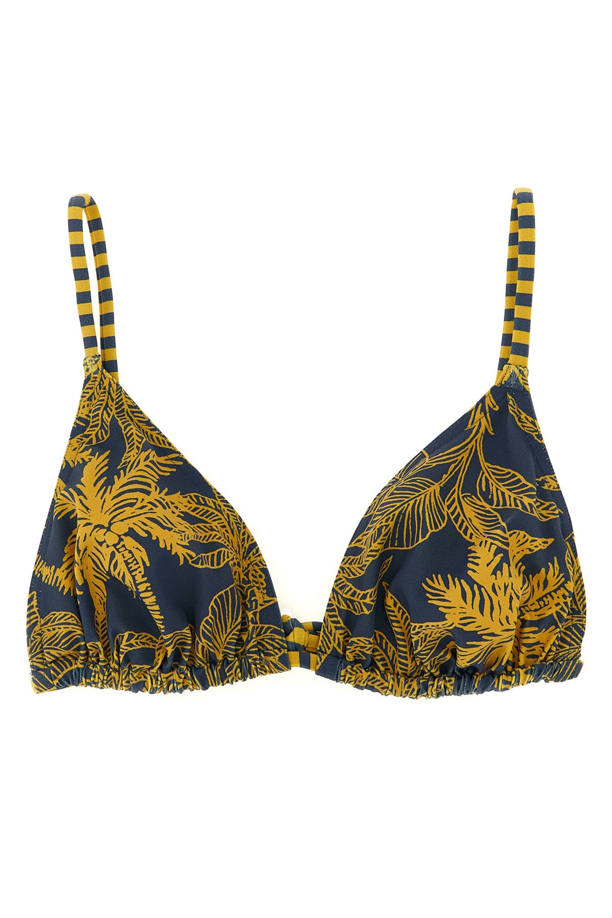 hamac triangle bikini top in peau douce* fabric