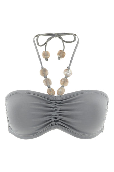 lana bikini top in peau douce* fabric