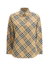 slim fit cotton check shirt