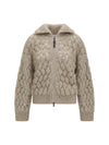 mohair and wool blend cardigan