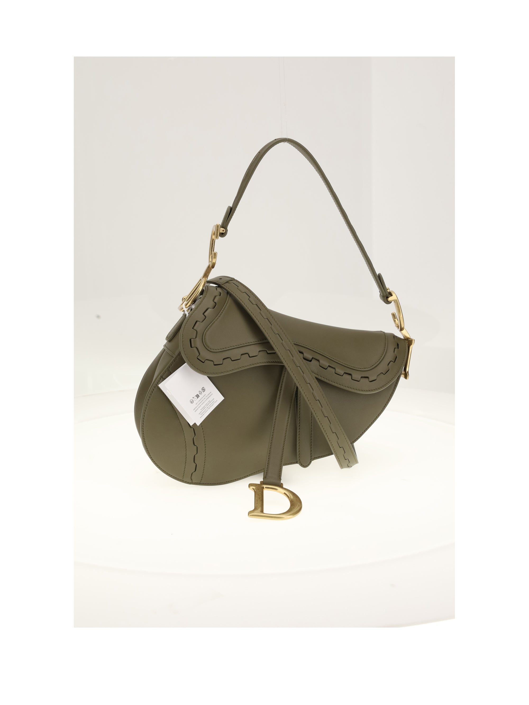 DIOR OS medium saddle with trim