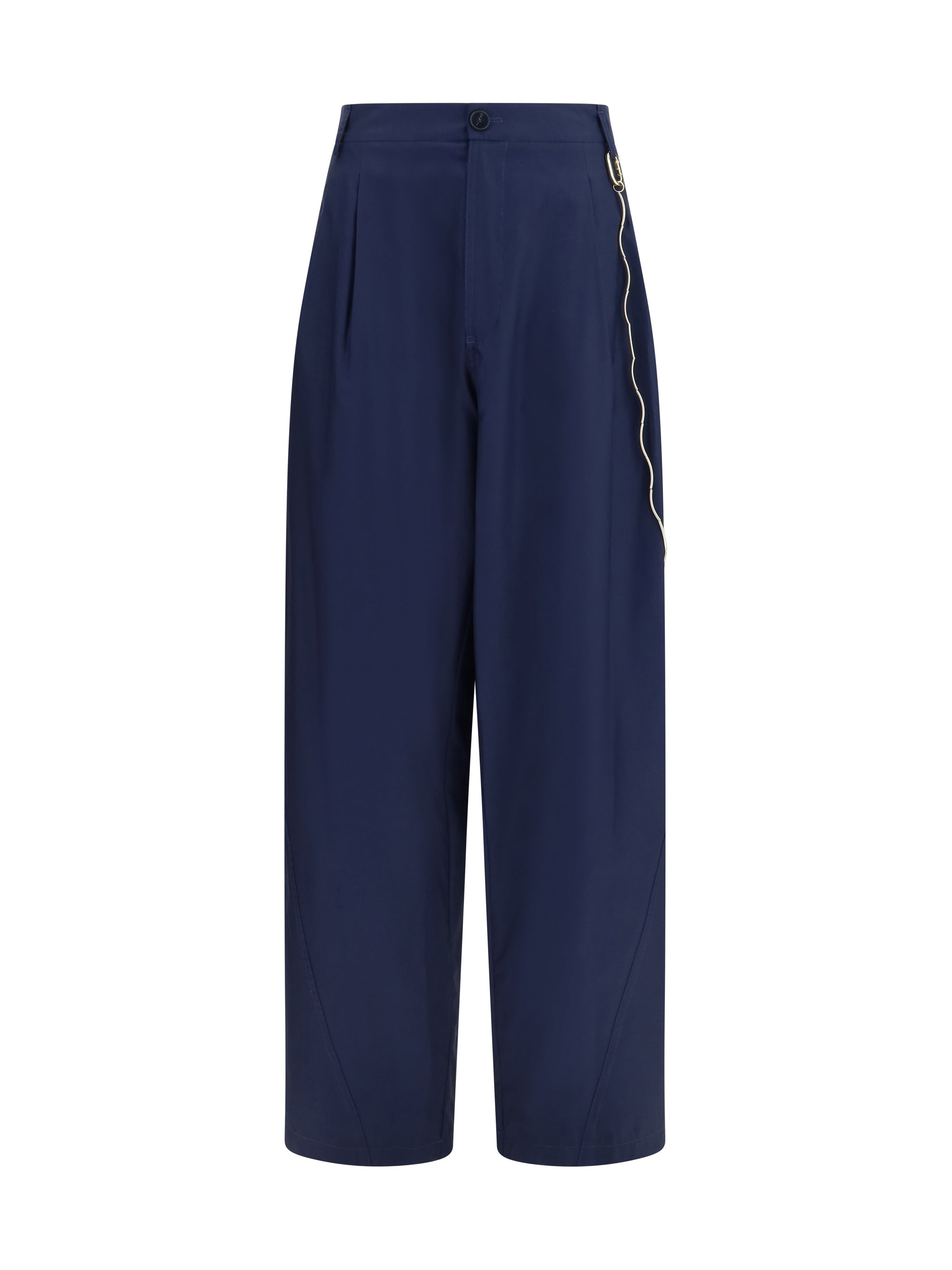 DARKPARK 40 phebe chain adorned wide-leg pants