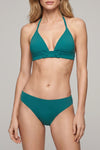 coulisses bikini bottoms in peau douce* fabric