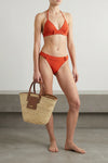 héritage bikini bottoms in peau douce* fabric
