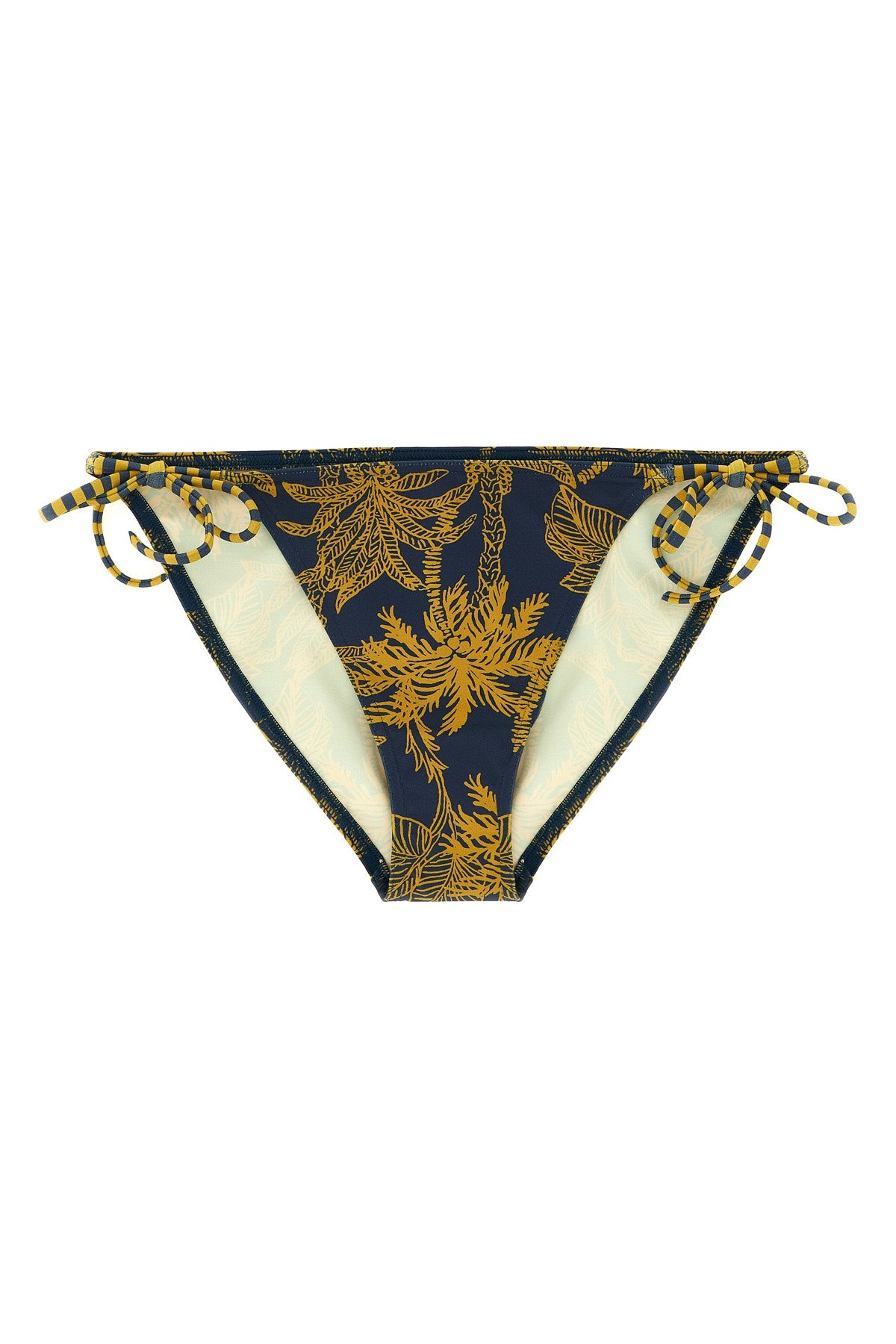 ERES 36 solarium bikini bottoms in peau douce* voyage ocean pattern