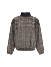 padded jacket with sequin details