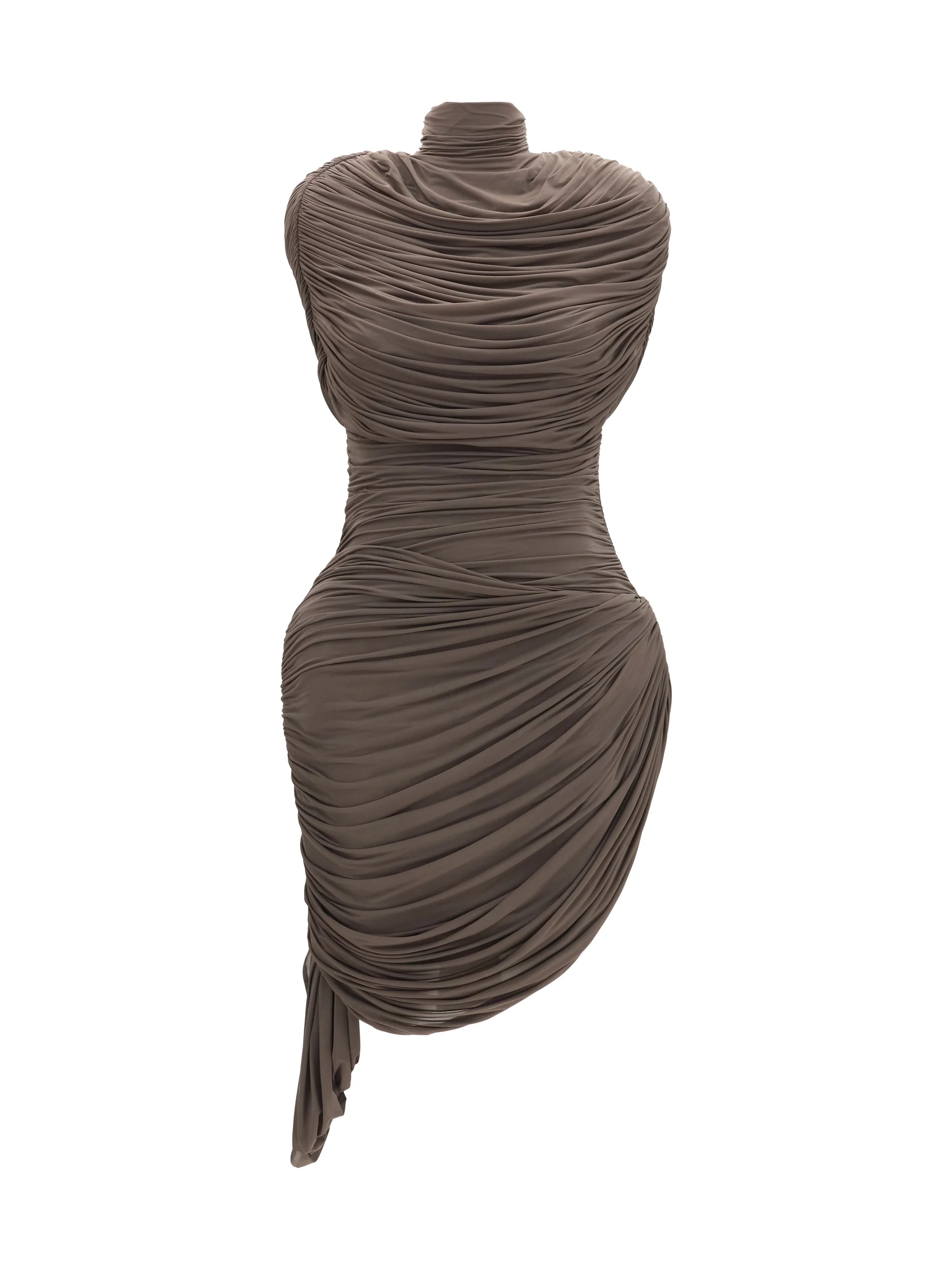 MAGDA BUTRYM 38 draped high-neck dress