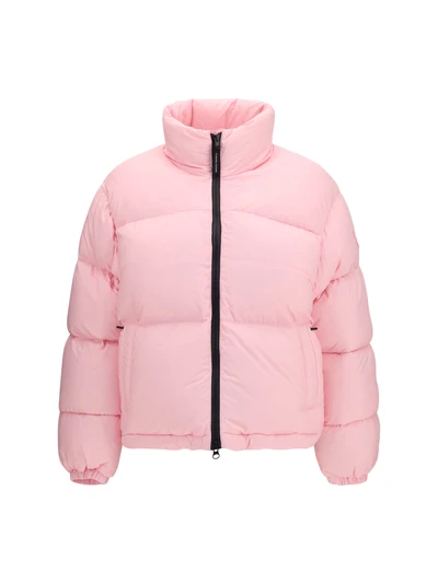 cropped fallon puffer jacket