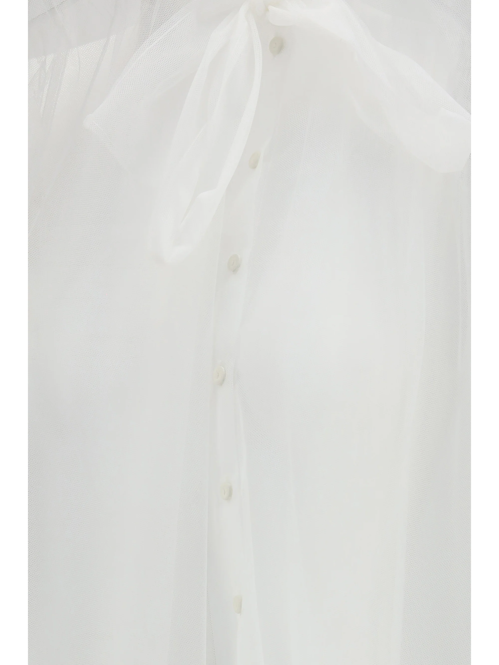 tulle shirt with sash