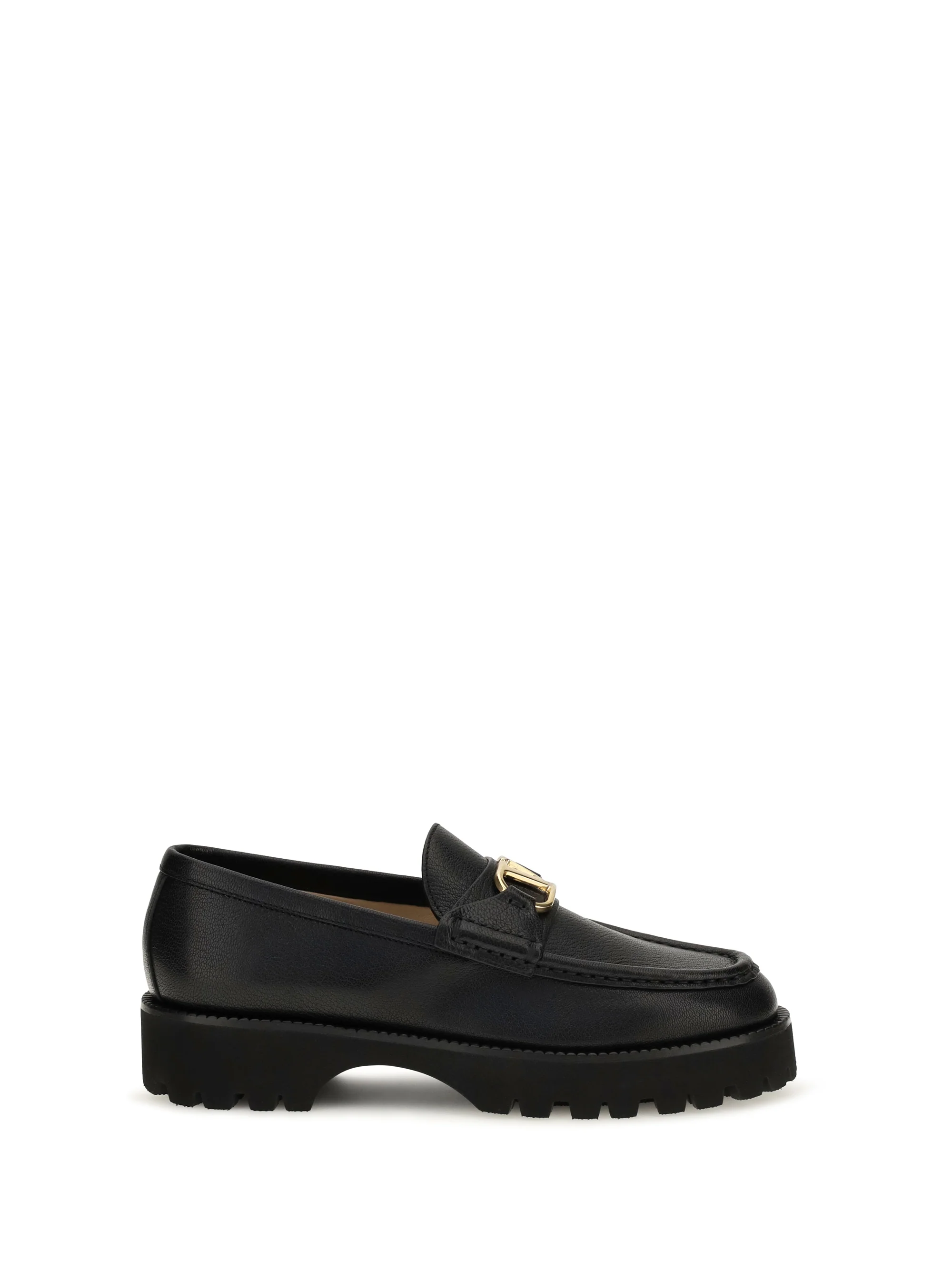 VALENTINO GARAVANI 36 vlogo signature leather loafers