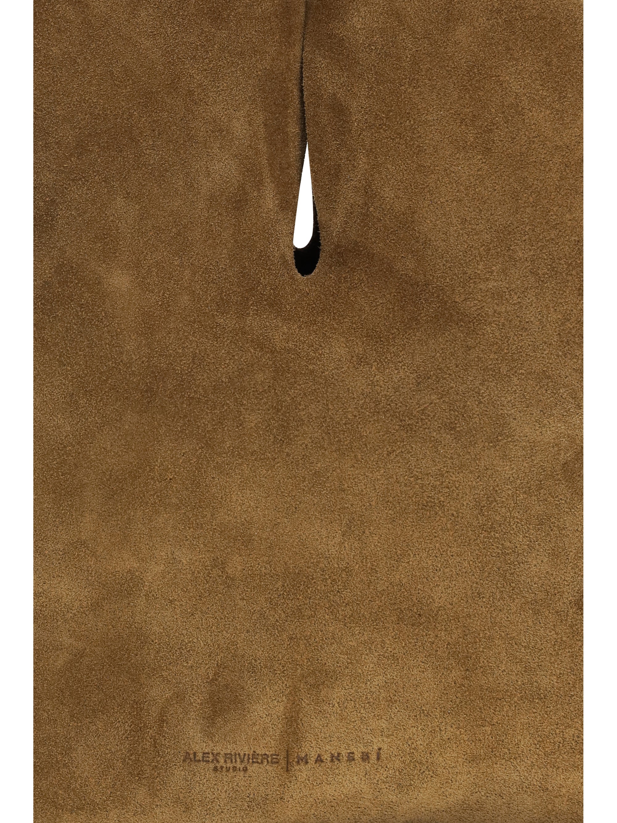 louis handbag in suede