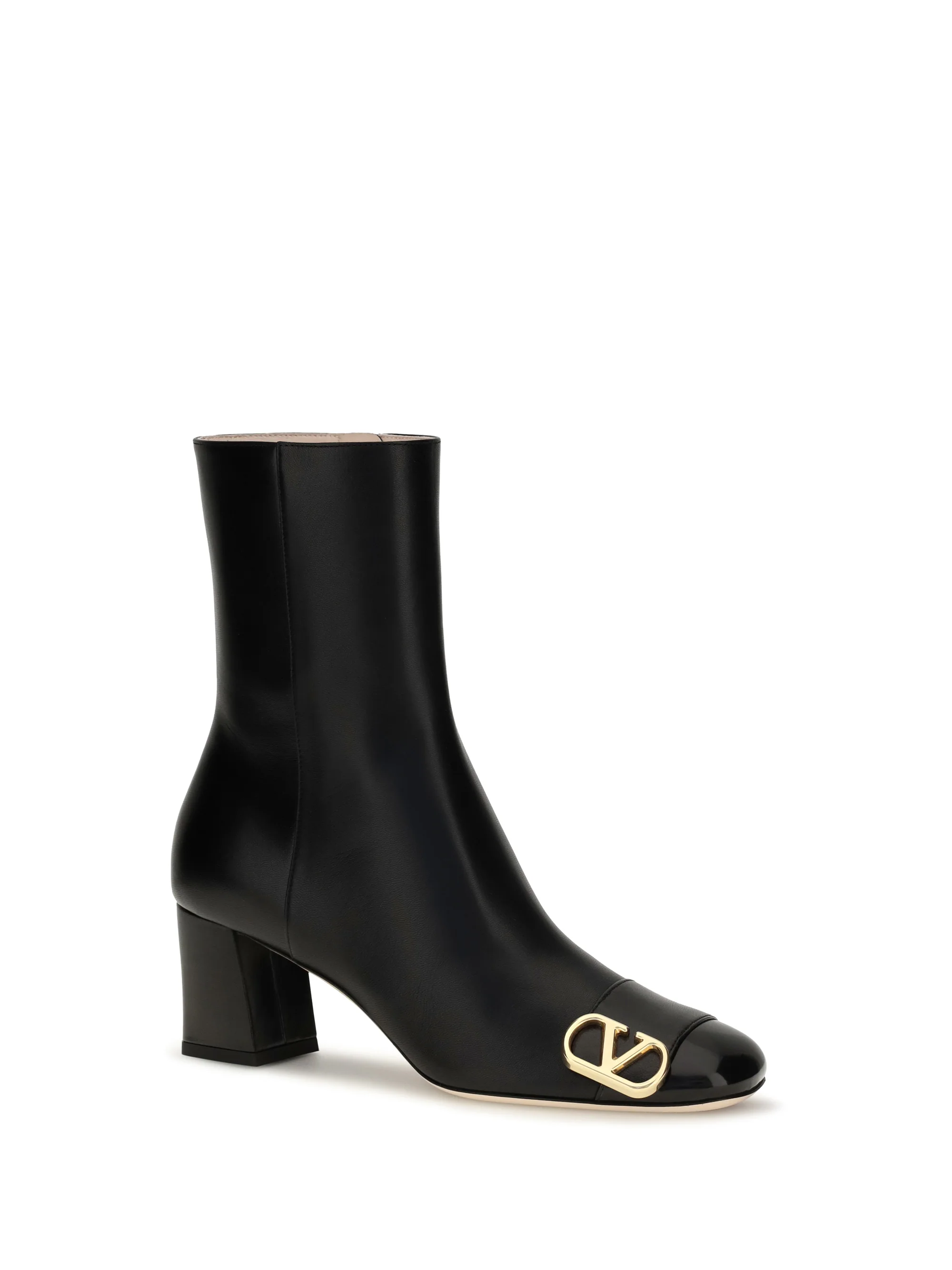 veeside leather ankle boots