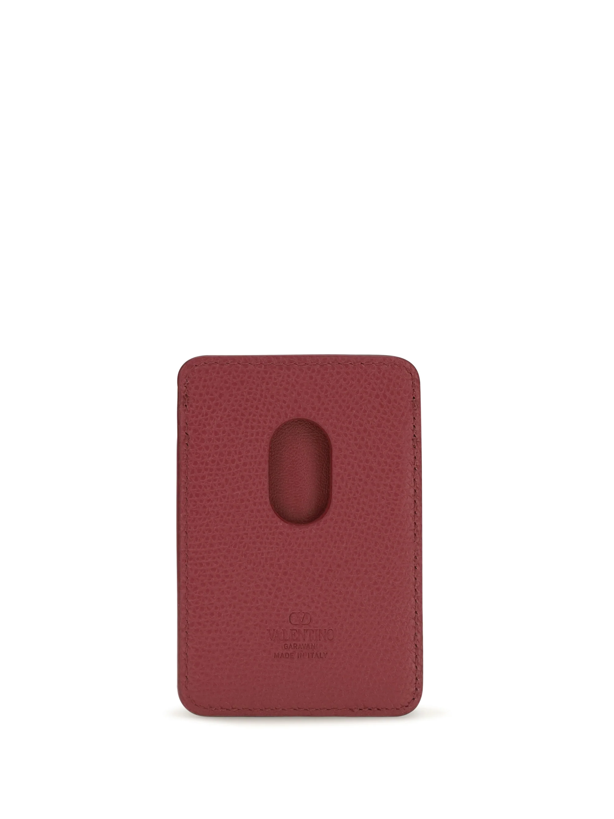 VALENTINO GARAVANI OS vlogo signature magnetic card holder