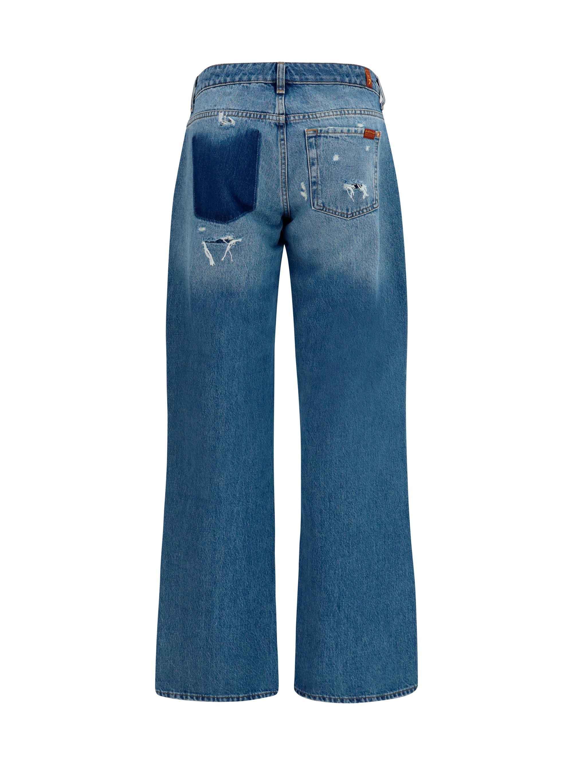 7FOR 24 straight-leg jeans