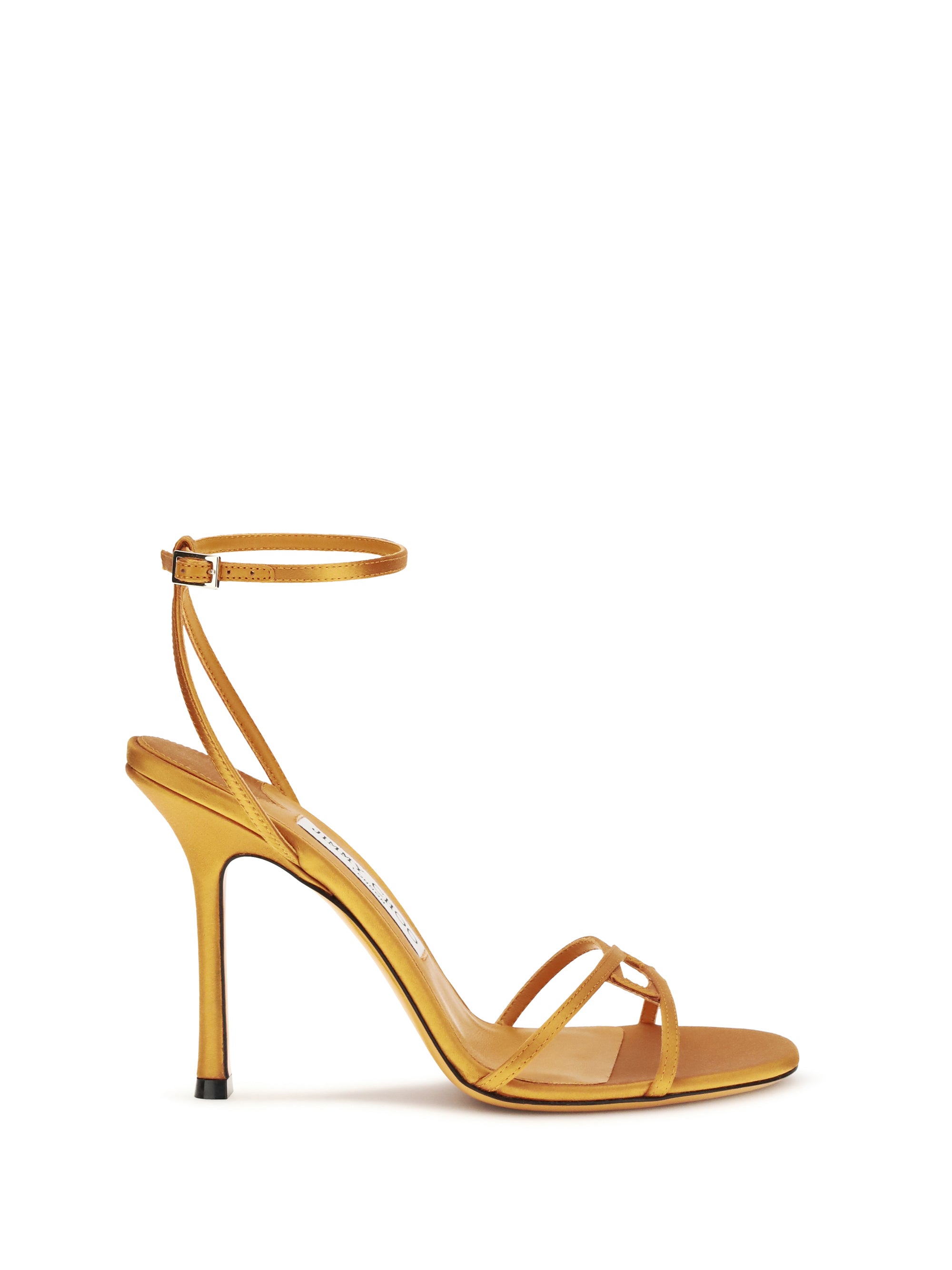 JIMMY CHOO 36 leo sandals in satin