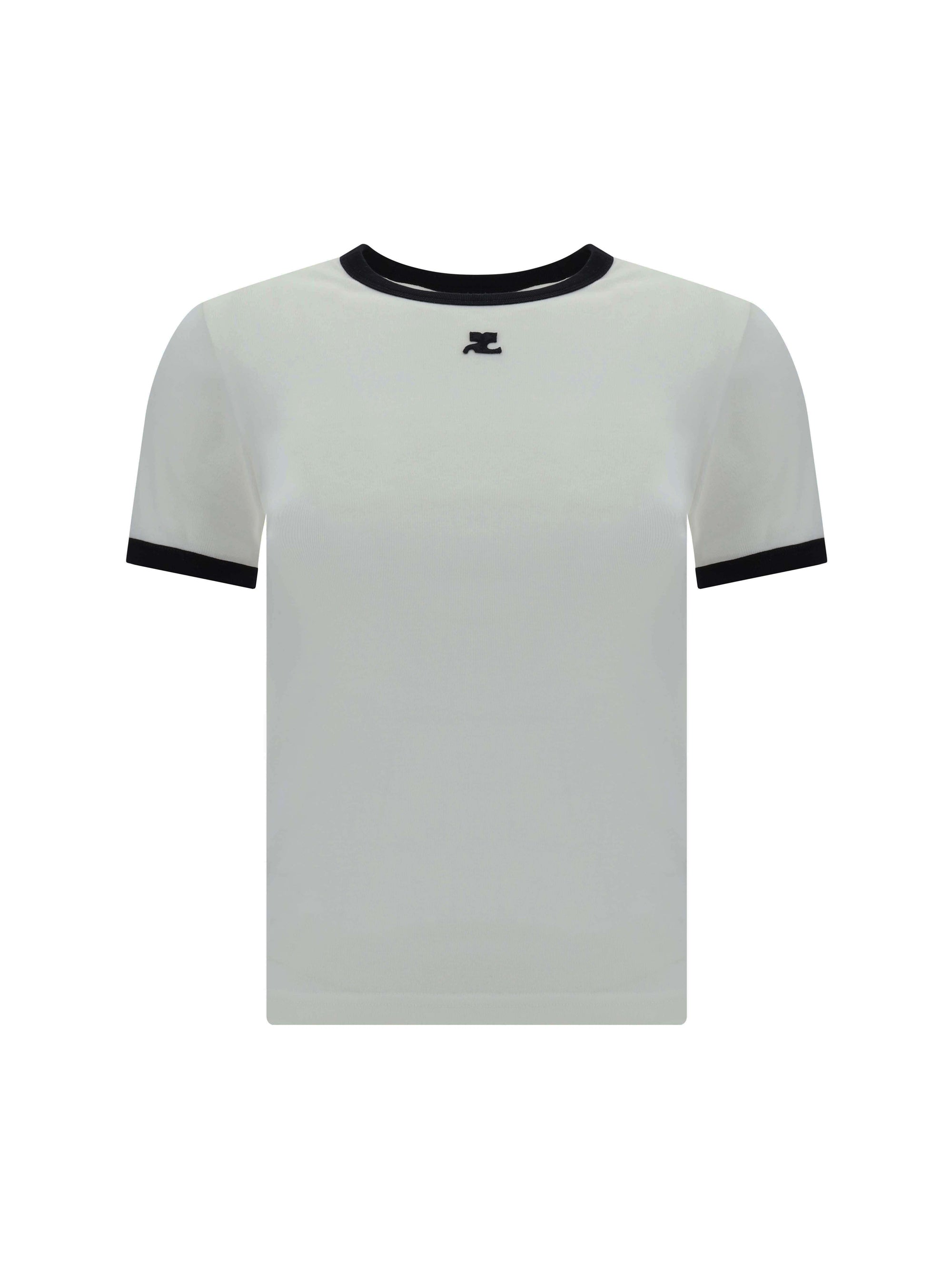 COURRÈGES L logo t-shirt