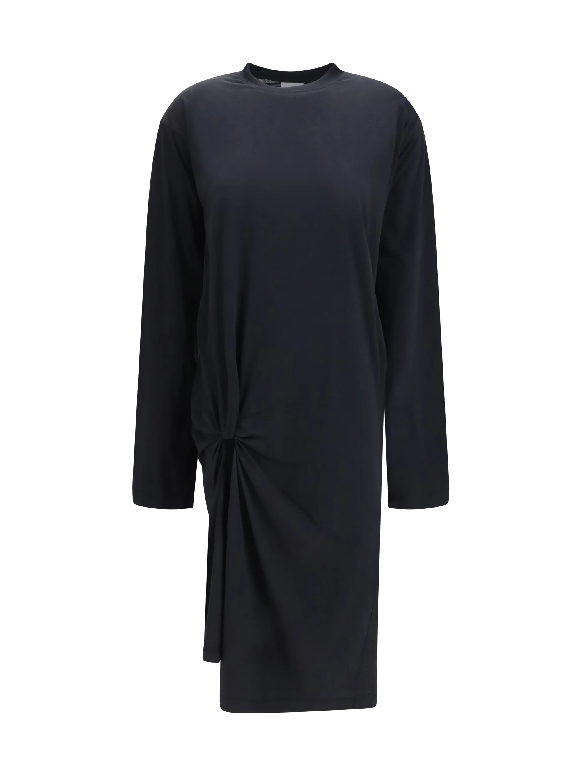 BALENCIAGA M twisted-knot cotton dress