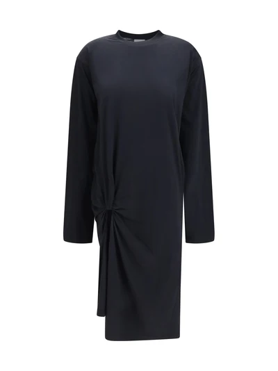 twisted-knot cotton dress