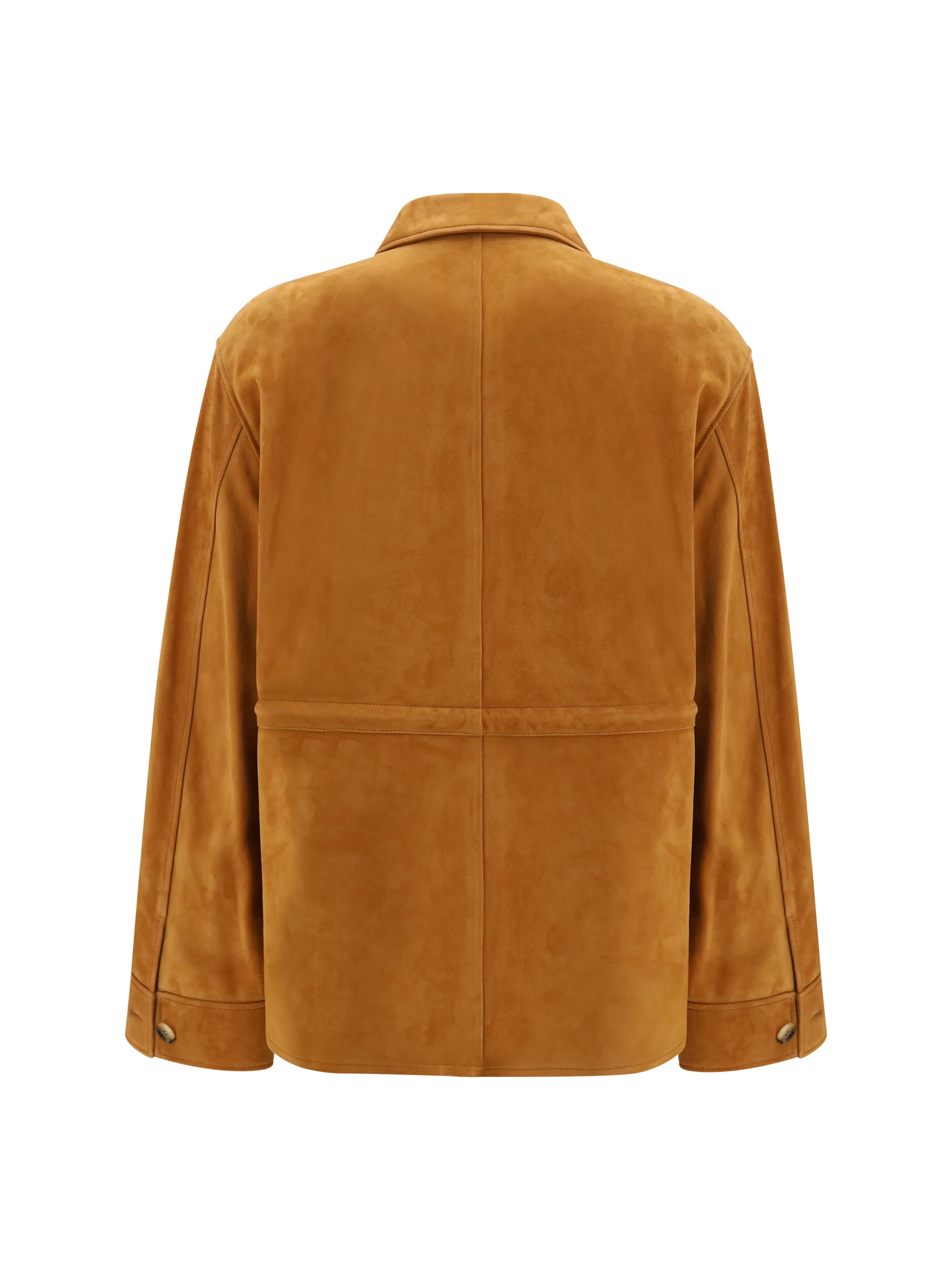 suede goat leather workwear jacket