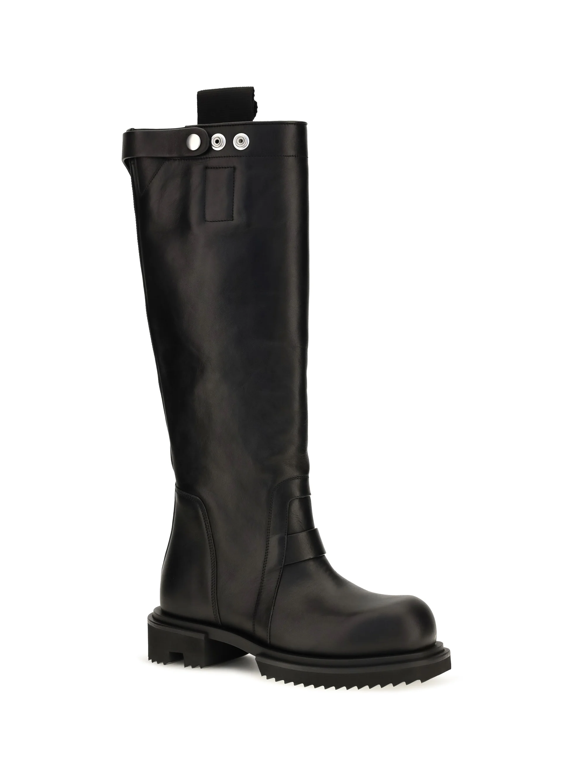 RICK OWENS 37 gabe leather knee-high boots