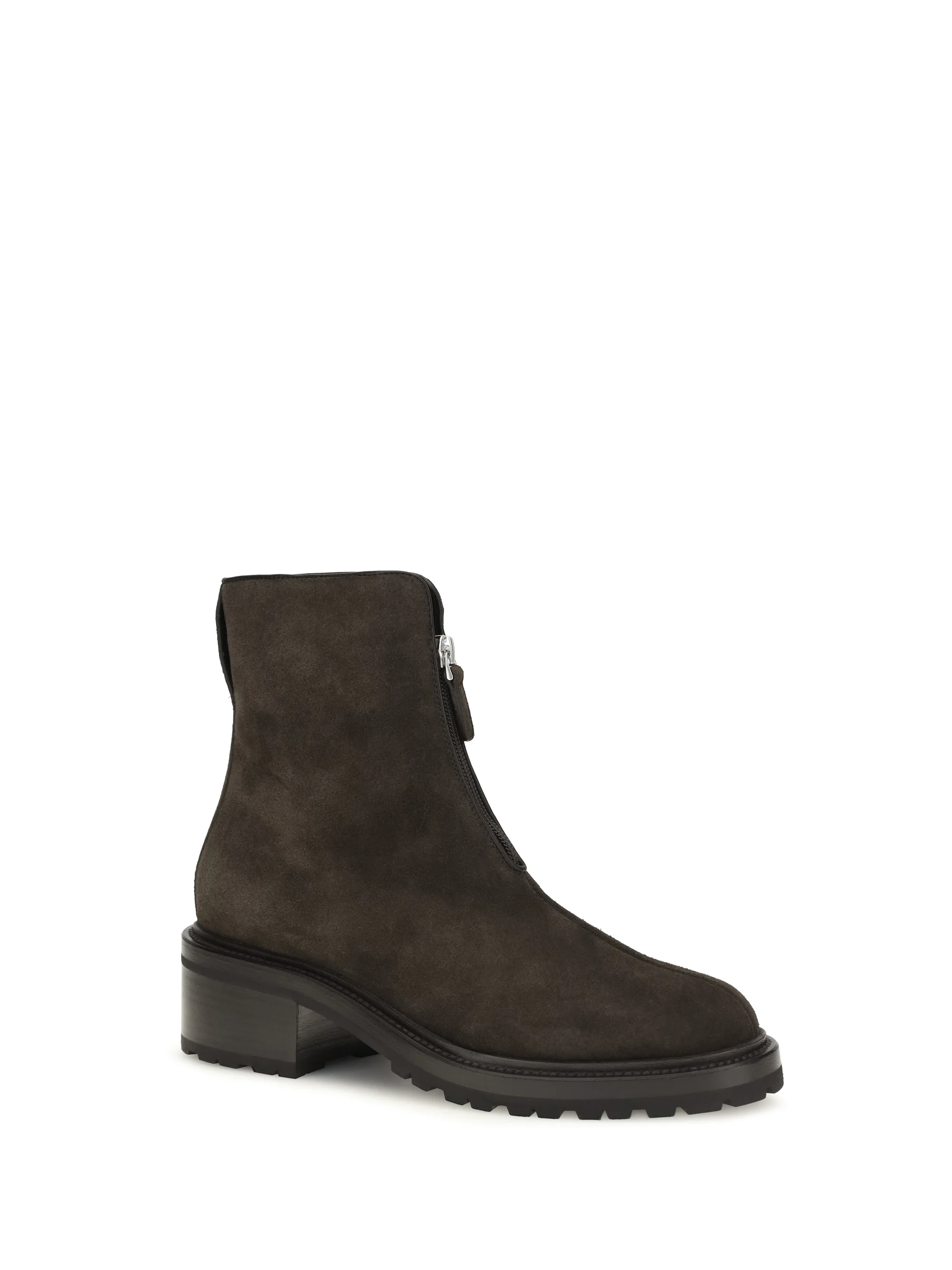 THE ROW 37.5 hike suede ankle boots