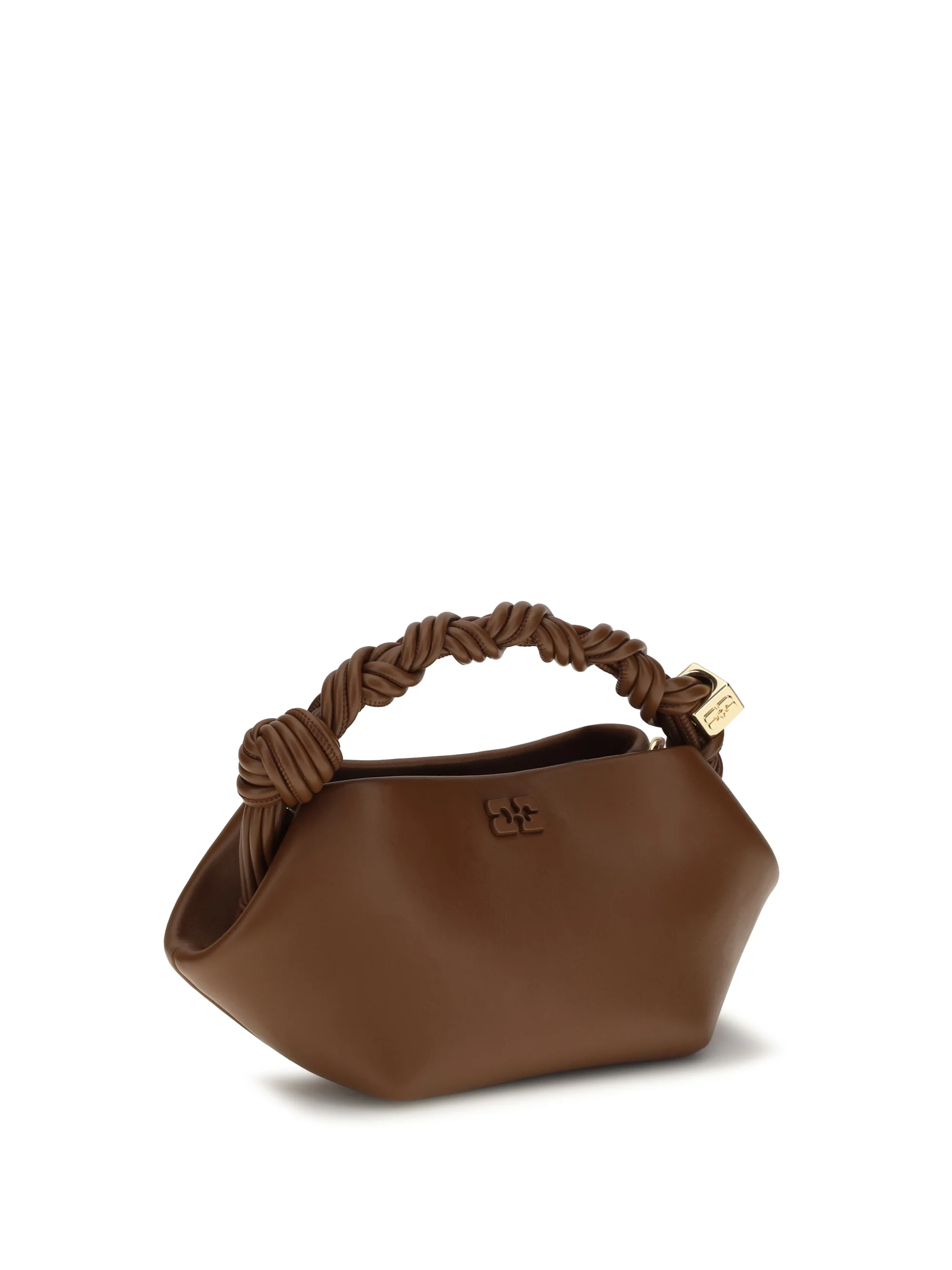 GANNI OS mini bou leather handbag