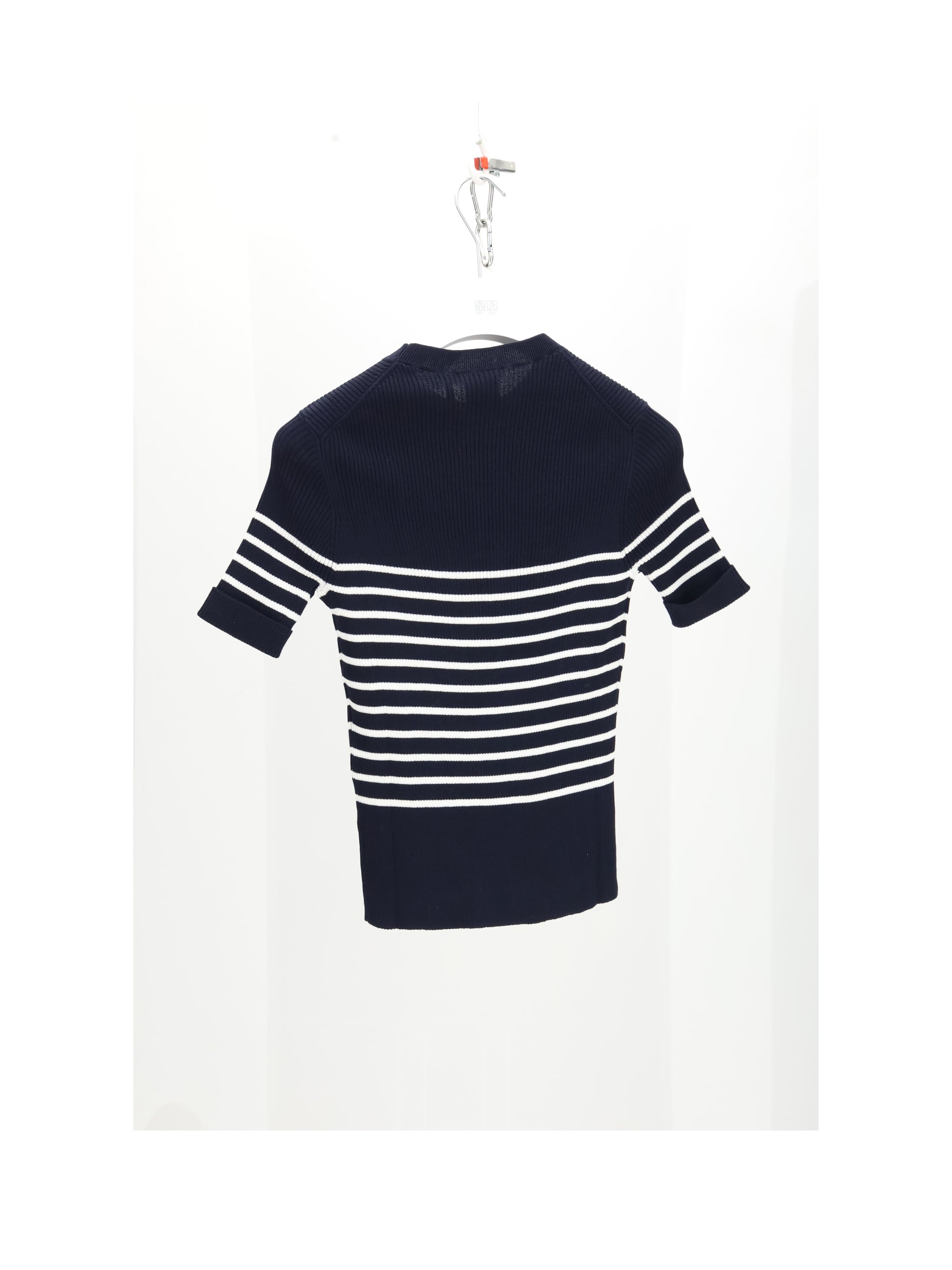 DIOR 36 top knitwear marinier con logo