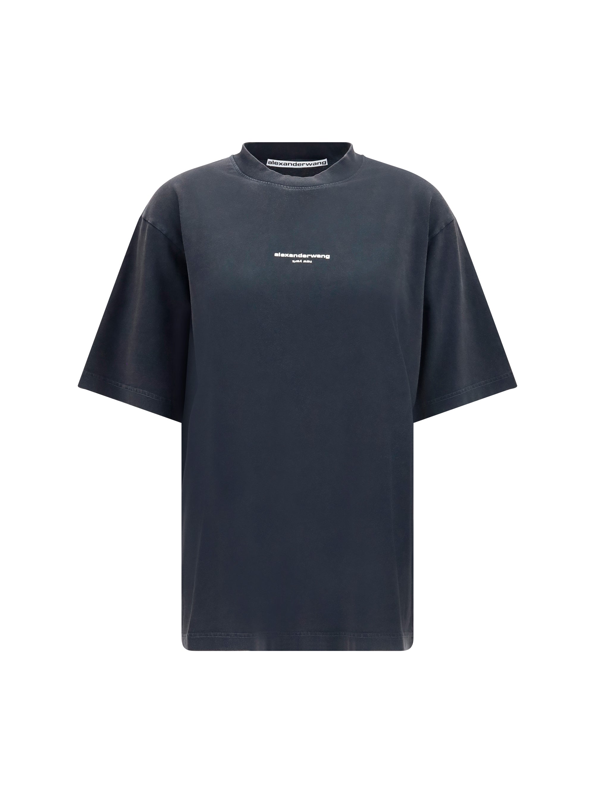 ALEXANDER WANG S short-sleeve t-shirt with central logo print