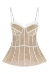 worked lace top