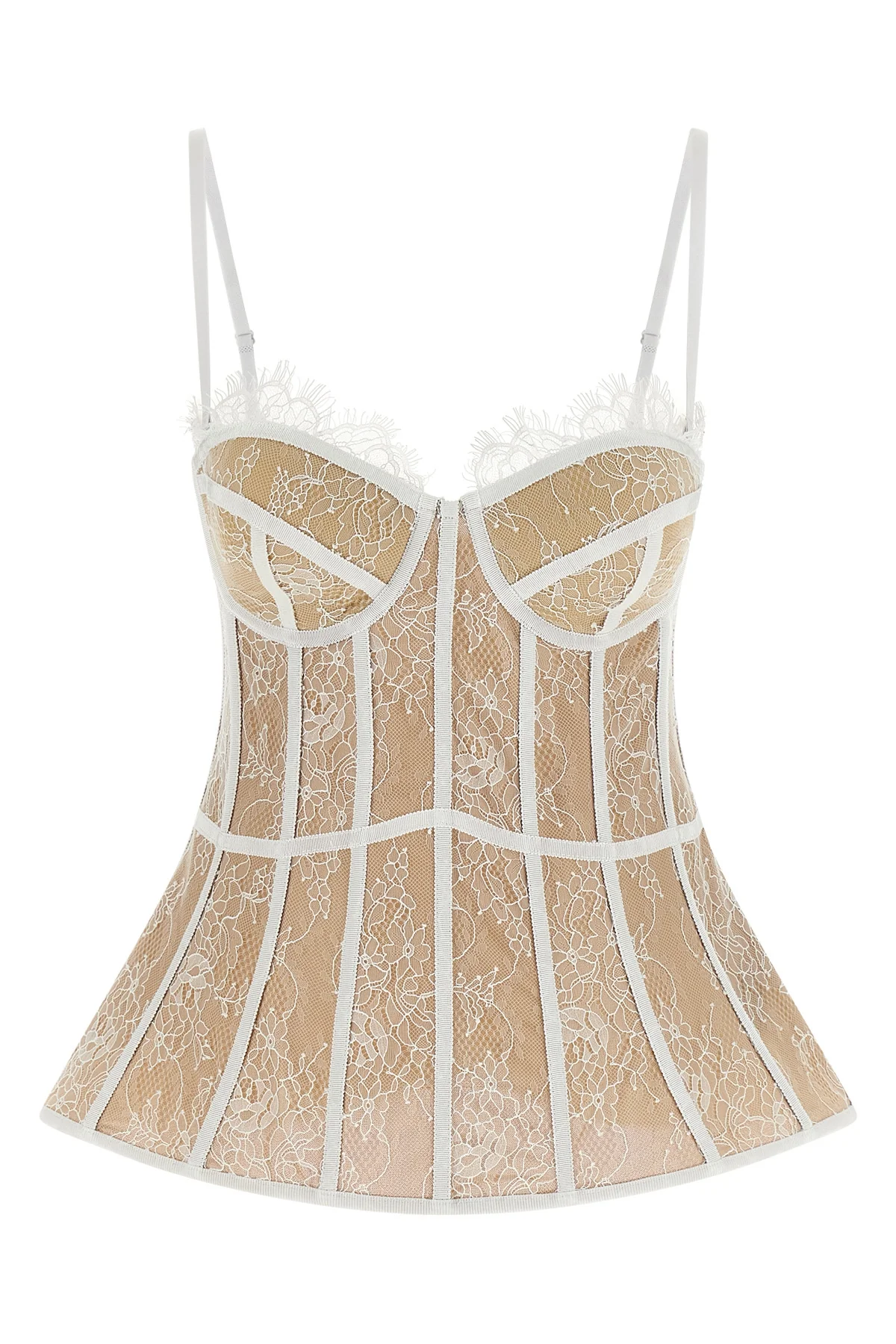 worked lace top