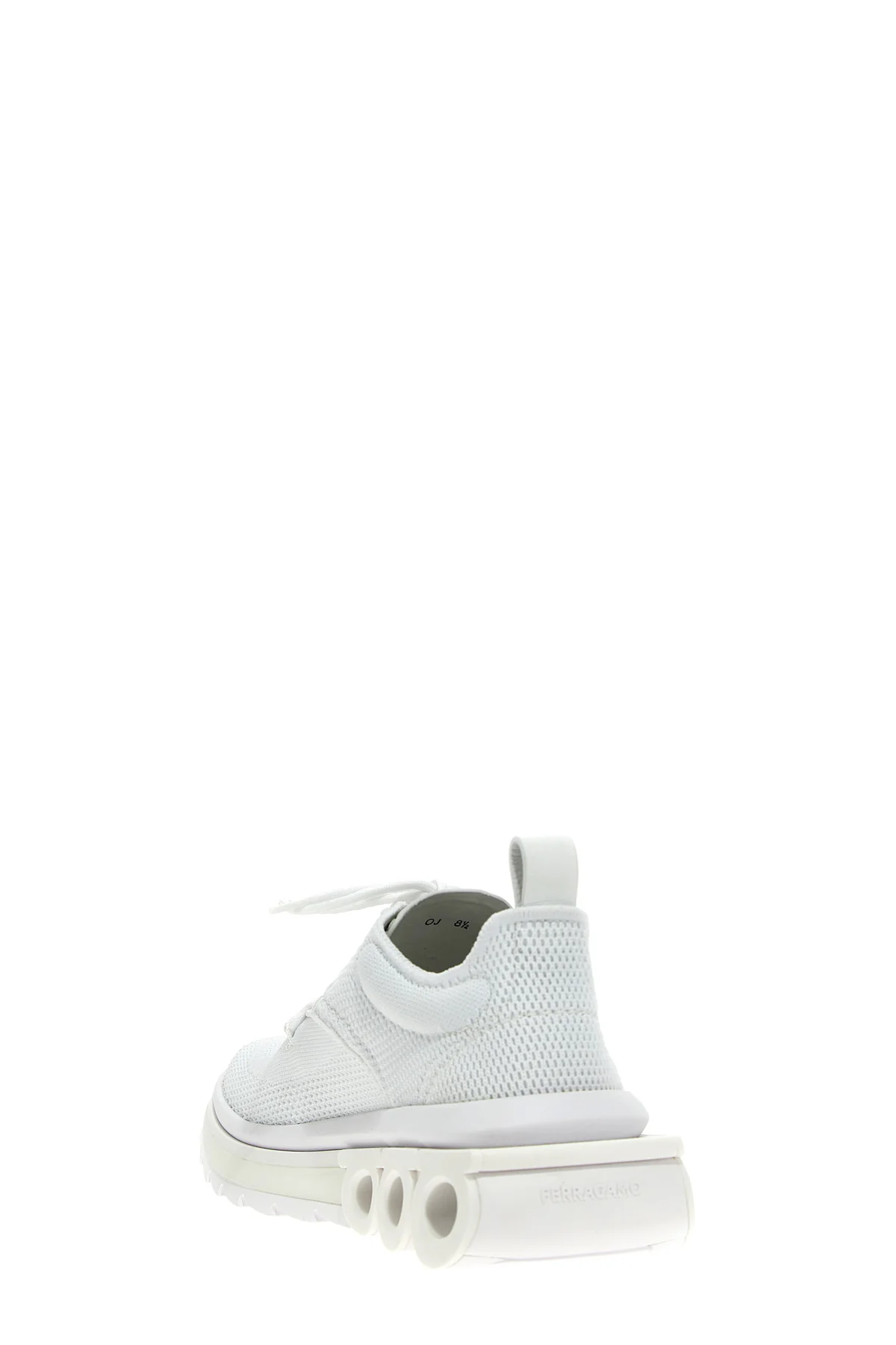 FERRAGAMO 8.5 nima knit fabric upper sneakers
