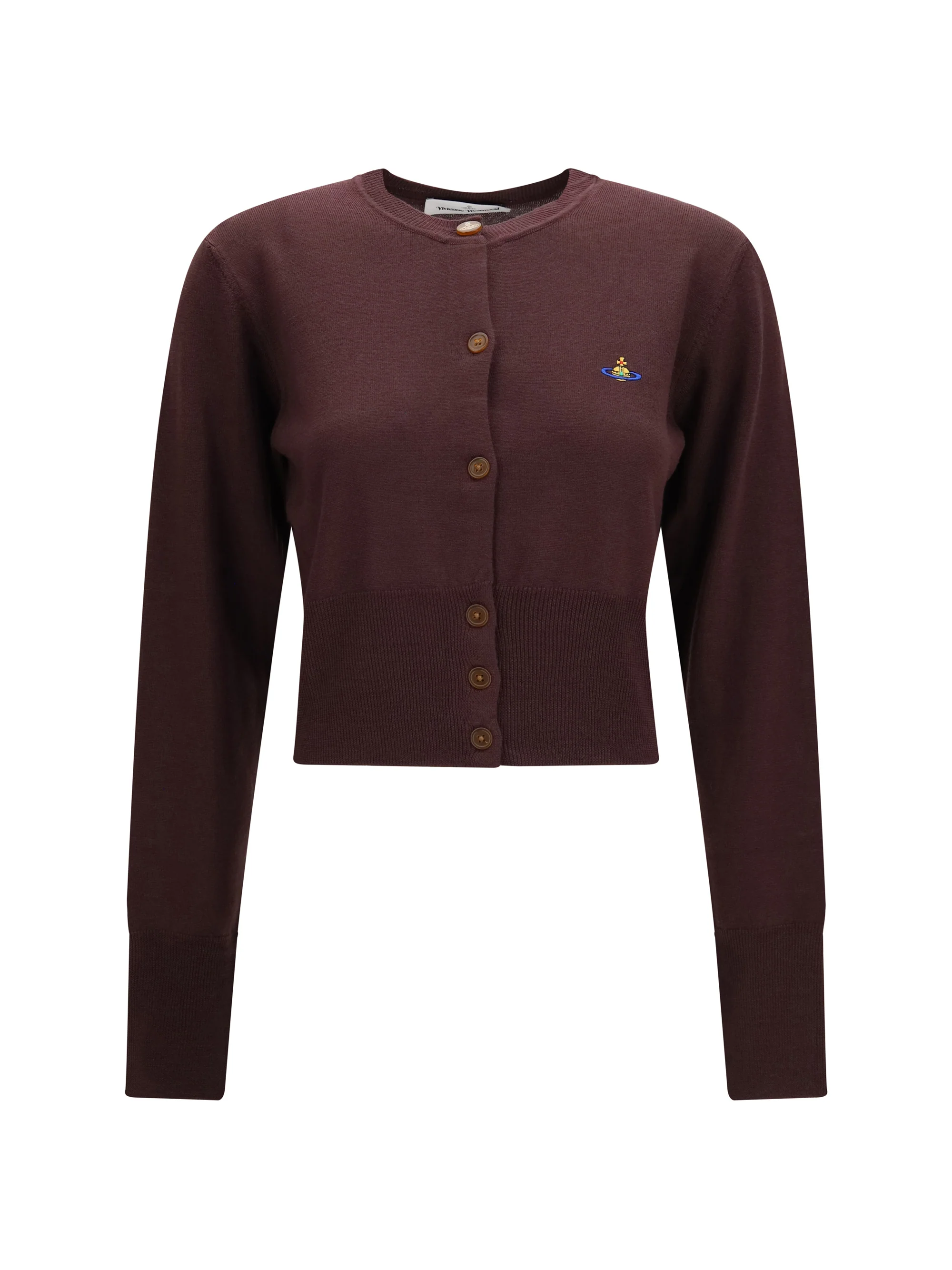 bea cropped wool cardigan