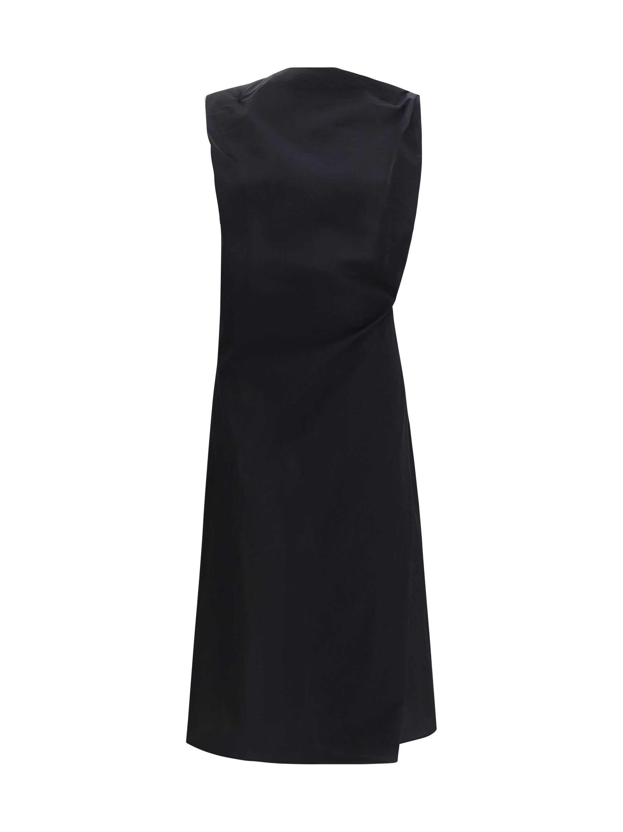 JACQUEMUS 38 drapped midi dress