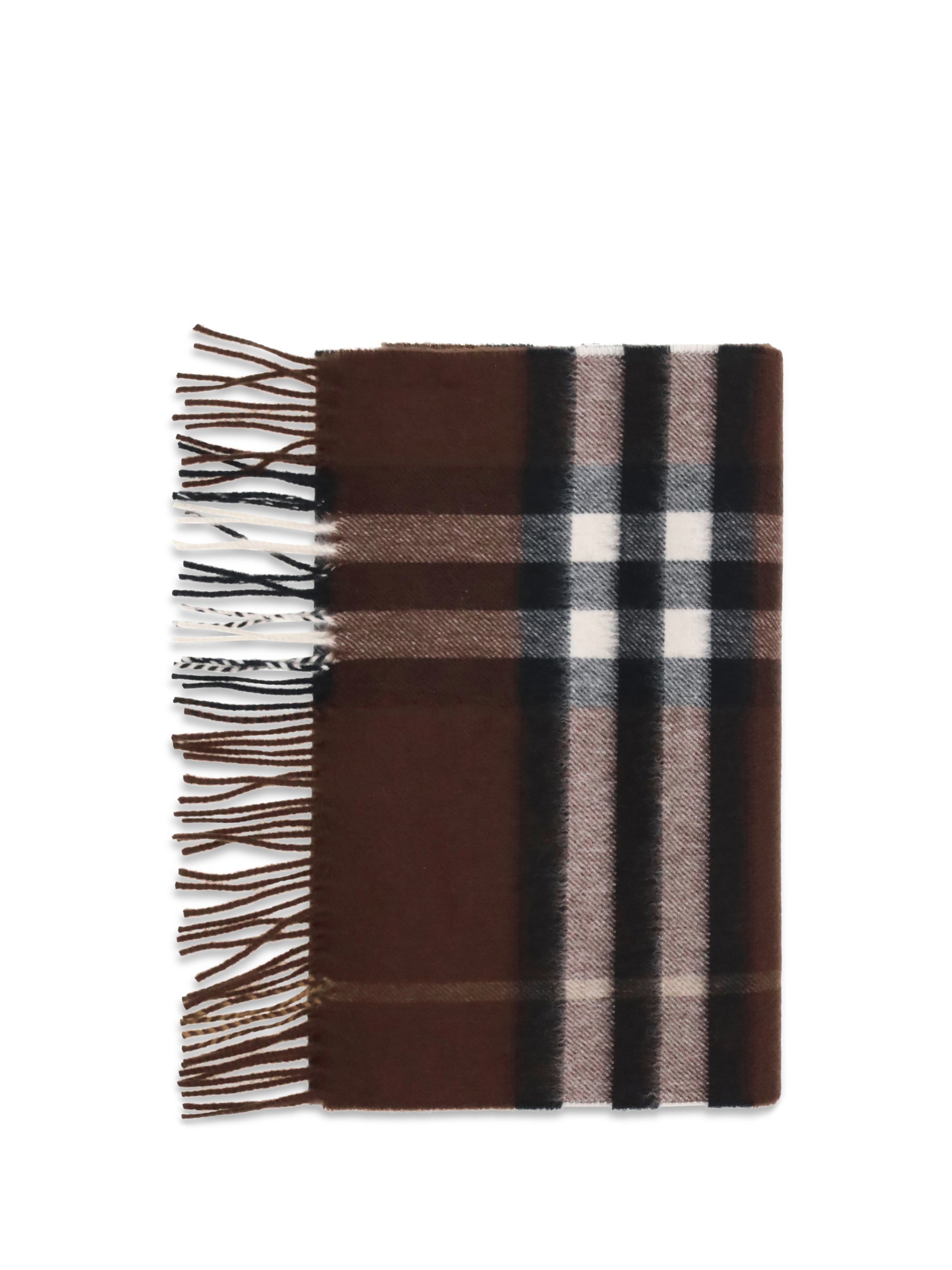 BURBERRY OS cashmere archive check scarf