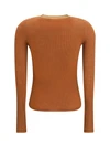 ultra-fine wool knit henley top